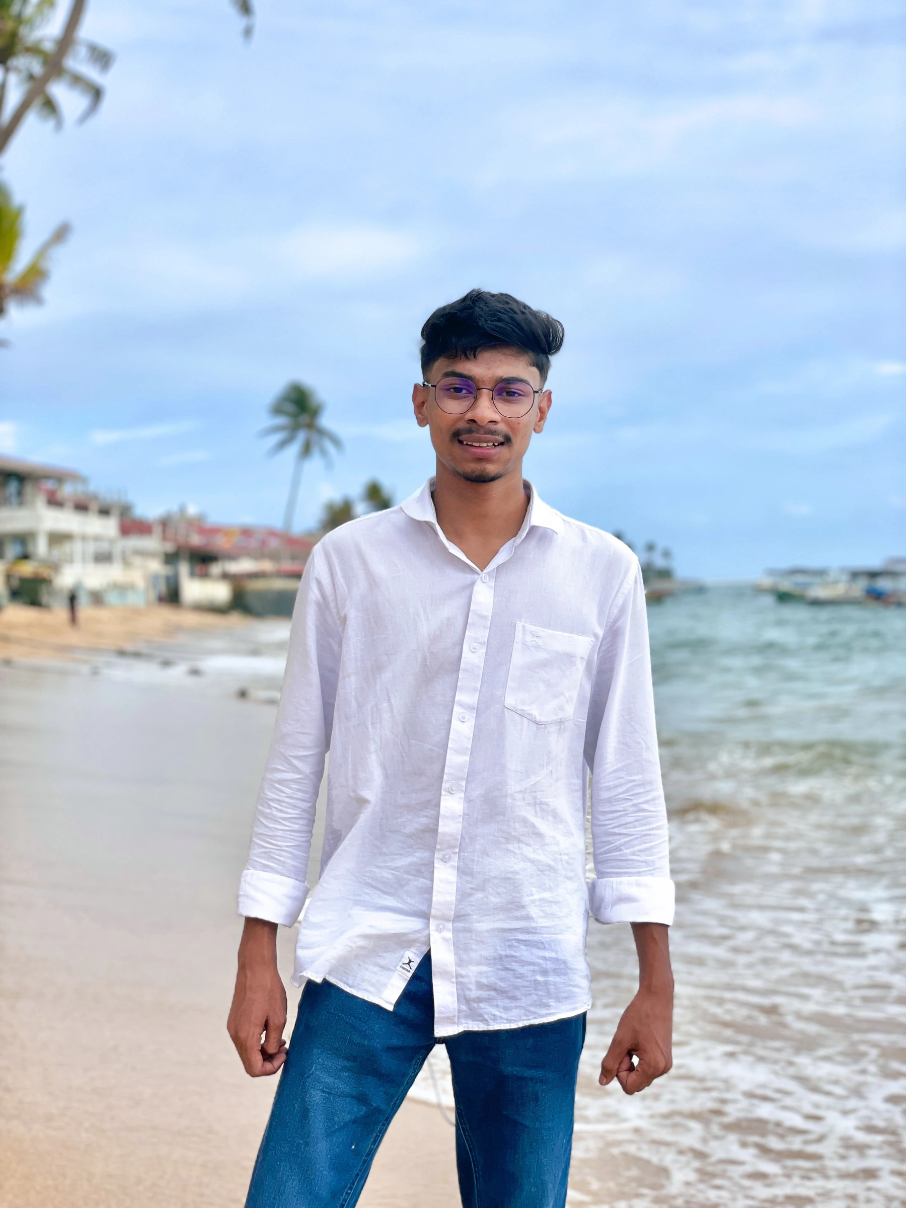Asanga Udara (with background)